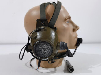 Headset für  NATO "Combat Vehicle Crewman’s” Helmet. used, most likely British made