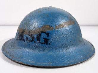 U.S. Modell 17 steel helmet. Original liner and chin...