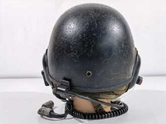 U.S, 1978 dated "Combat Vehicle Crewman’s Helmet"  well used, damaged