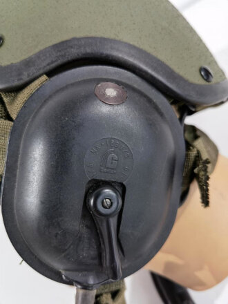 NATO "Combat Vehicle Crewman’s Helmet" Gentex Helmsystem DH 152/G. Used