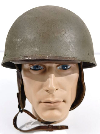 British 1942 dated dispatch riders helmet in very good...