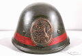 Niederlande , Stahlhelm M34. Nach dem 2.Weltkrieg so verwendetes Modell