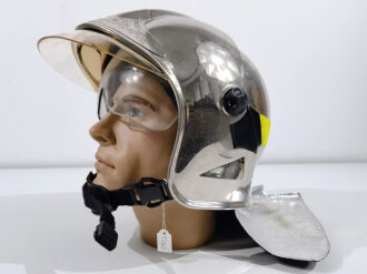 Frankreich, Helm für Feuerwehr aus Kunststoff....
