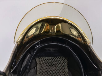 Frankreich, Helm für Feuerwehr aus Kunststoff. Gebraucht, guter Zustand