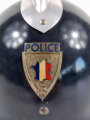 Frankreich, Helm für Polizei aus Fiberglas. Gebraucht, guter Zustand