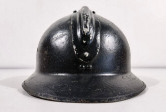 Frankreich, Helm für Polizei aus Metall ( ex Modell 1926 Stahlhelm)  Gebraucht