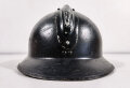 Frankreich, Helm für Polizei aus Metall ( ex Modell 1926 Stahlhelm)  Gebraucht