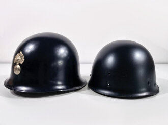 Frankreich, zweiteiliger Stahlhelm für Polizei in...