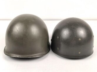 Niederlande, Stahlhelm Baumuster M1 , das Innenfutter datiert 1978. Gebraucht, guter Gesamtzustand