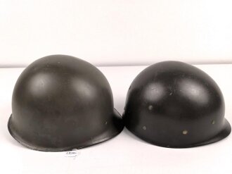 Niederlande, Stahlhelm Baumuster M1 , das Innenfutter datiert 1978. Gebraucht, guter Gesamtzustand