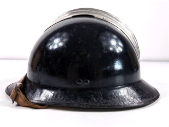 Frankreich, Helm für Polizei aus Metall ( ex Modell 1926 Stahlhelm)  Gebraucht