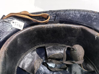 Frankreich, Helm für Polizei aus Metall ( ex Modell 1926 Stahlhelm)  Gebraucht