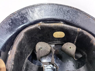 Frankreich, Helm für Polizei aus Metall ( ex Modell 1926 Stahlhelm)  Gebraucht