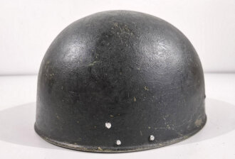 Schweiz, Stahlhelm M48/62. Originallack, getragenes Stück