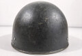 Schweiz, Stahlhelm M48/62. Originallack, getragenes Stück