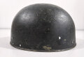 Schweiz, Stahlhelm M48/62. Originallack, getragenes Stück