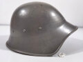 Schweiz, Stahlhelm M18 aus Leichtmetall. Originallack