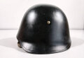 Dänemark, Stahlhelm Modell 23, schwarzer Originallack