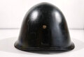 Dänemark, Stahlhelm Modell 23, schwarzer Originallack