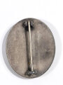 Verwundetenabzeichen 1939 in Silber mit Hersteller 65 für " Klein & Quenzer A.G., Idar Oberstein " in Zink, mit LDO Etui / Etui hat leichte beschädigungen