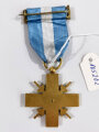 Spanien, Kriegverdienstkreuz für die spanische Truppen im spanischen Bürgerkrieg " Cruz de Guerra para Tropa " mit Verleihungsetui