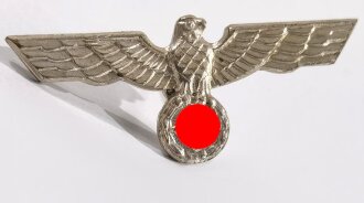 Adlerauflage für eine Ordensspange, Wehrmacht Dienstauszeichnung 4 Jahre, Breite 25mm