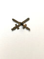 Auflage für Bandspange, Schwerter mit 2 Splinten" Größe gemessen von Schwertspitze bis Griff 17 mm "
