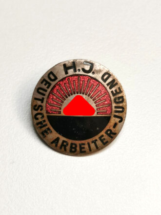 Hitlerjugend ( HJ ), Traditionsabzeichen ( für Angehörige vor Juni 1932 ) groß, Durchmesser 22 mm