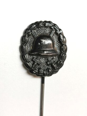 Miniatur zum Verwundetenabzeichen Schwarz 1. Weltkrieg, Größe 23 mm