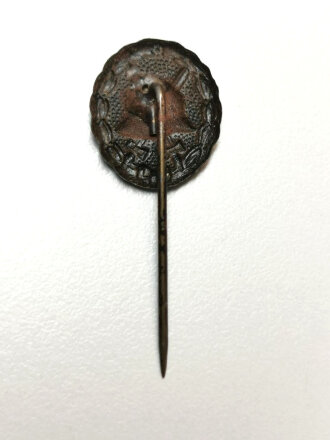 Miniatur zum Verwundetenabzeichen Schwarz 1. Weltkrieg, Größe 16 mm