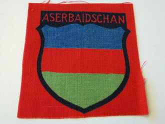 Armabzeichen für Freiwillige Aserbaidschan, gedruckte Ausführung