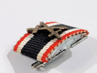 Bandspange 15 mm, " Kriegsverdienstkreuz mit...