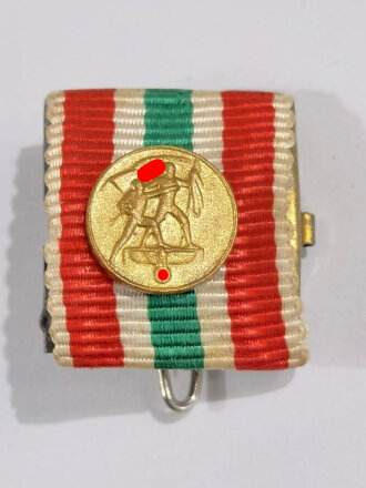 Bandspange 15 mm, " Memelland- Medaille mit Auflage,...