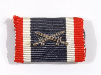 Bandspange " Kriegsverdienstkreuz mit Schwerter...