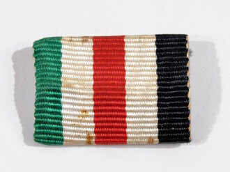 Bandspange " Deutsch - Italienische Afrika Feldzugsmedaille  " Breite 25 mm