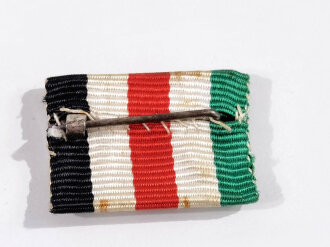 Bandspange " Deutsch - Italienische Afrika Feldzugsmedaille  " Breite 25 mm