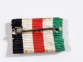 Bandspange " Deutsch - Italienische Afrika Feldzugsmedaille  " Breite 25 mm