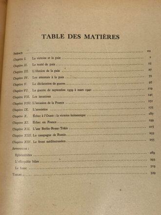 "Histoire generale Illustree de la Deuxieme Guerre Mondiale" 1936-1945. Band I und II, Buchrücken defekt