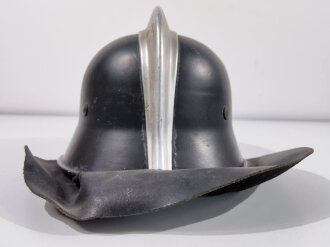 Deutschland nach 1945, Stahlhelm Feuerwehr in gutem Gesamtzustand, die Glocke höchstwahrscheinlich aus der zeit des 2.Weltkrieg