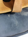 Stahlhelm Luftschutz, Originallack, das Abzeichen sauber entfernt