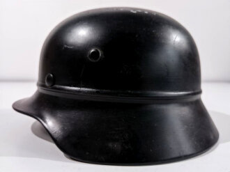 Stahlhelm Luftschutz, überlackiertes Stück