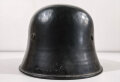 Stahlhelm Feuerwehr III.Reich, überlackiertes Stück