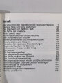 "Uniformen der Infanterie 1919 bis heute" Deutsche Uniformen im 20. Jahrhundert Band 2" 127 Seiten, gebraucht,  guter Zustand