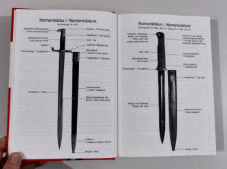 "Deutsche Seitengewehre und Bajonette German Sidearms and Bayonets 1740-1945 / 2" 361 Seiten, A5, gebraucht sehr gut