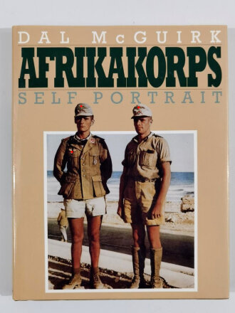 "Afrikakorps Self Portrait 184 pages, used book, very good condition