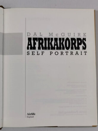 "Afrikakorps Self Portrait 184 pages, used book,...