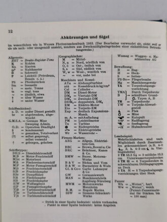 "Die Schiffe der deutschen Kriegsmarine und Luftwaffe 1939-1945 und ihr Verbleib", 120 Seiten, gebraucht gut