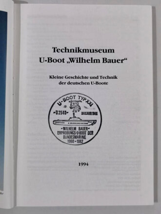 "Technikmuseum U-Boot Wilhelm Bauer Kleine...