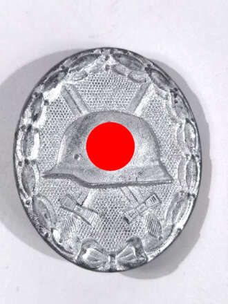 Verwundetenabzeichen 1939 in Silber, Zink, mit silberbronze aufgehübscht