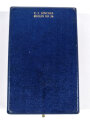 Bundesrepublik Deutschland, Verdienstkreuz am Bande des Verdienstordens für Arbeitsjubilare mit Bandschnalle für Damen im Verleihungsetui, von 1957 bis 1966